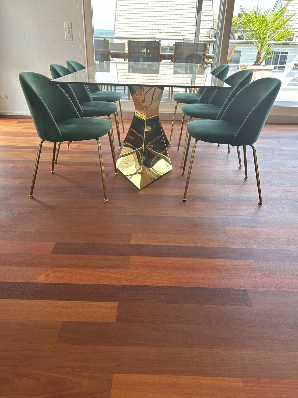 Set de table et chaises: Designer Esstisch mit 6 Stühlen – D'occasion à Maur par UliSeller 2