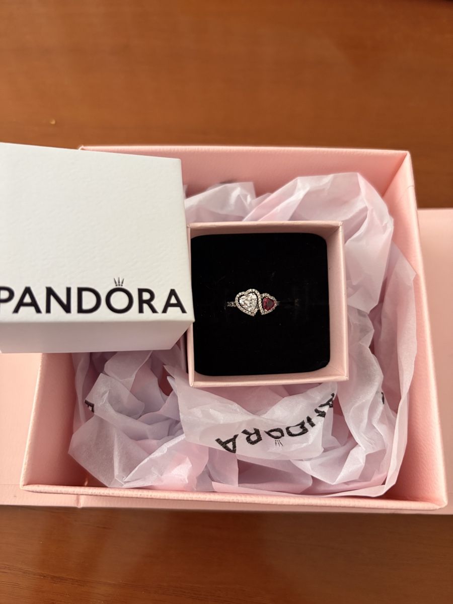 Pandora Ringe: PANDORA RING BAGUE halo heart – Neu (gemäss Beschreibung) aus Lausanne von kob_5fmh 1