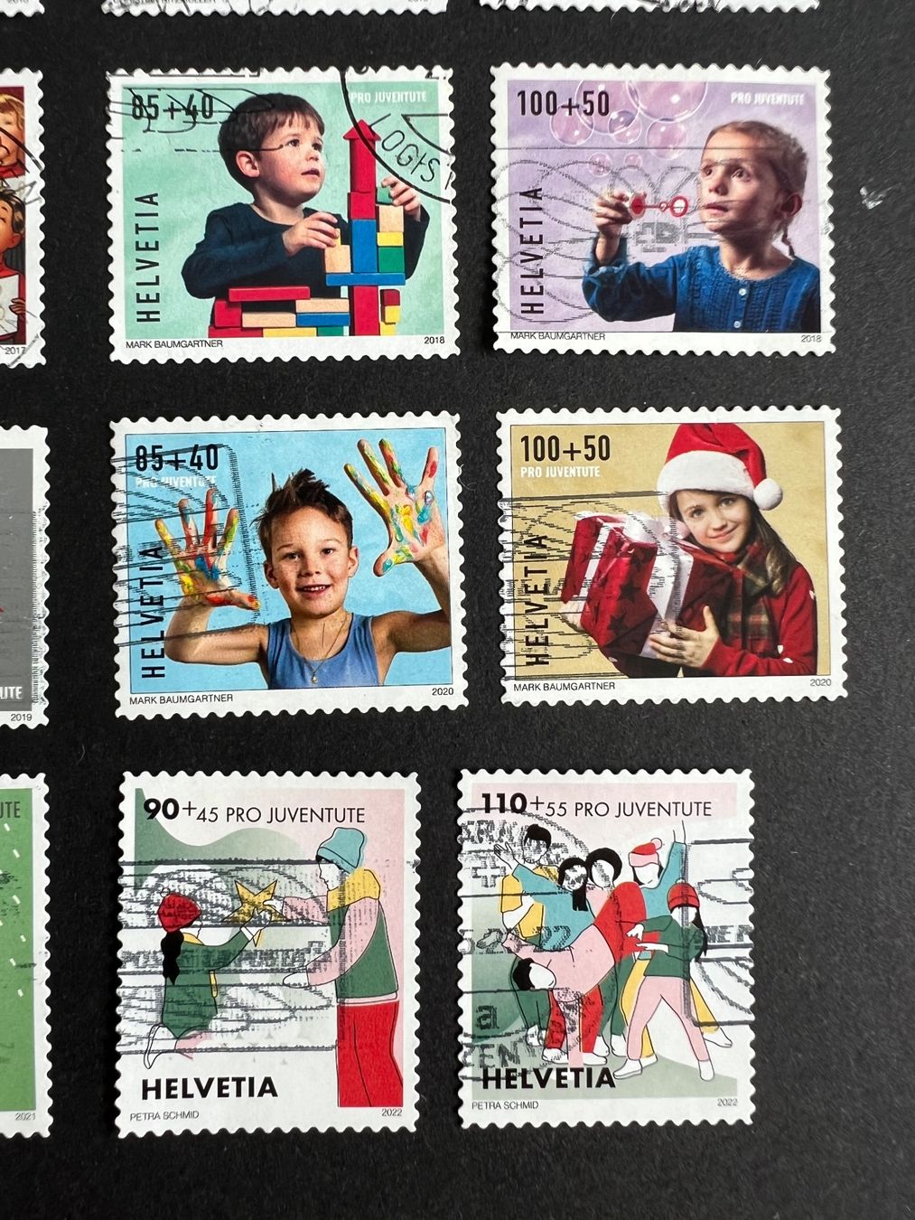 Alle Briefmarken: PJ Sätze von 2000-2022 gestempelt – Gebraucht aus Braunau von Desil2511 6