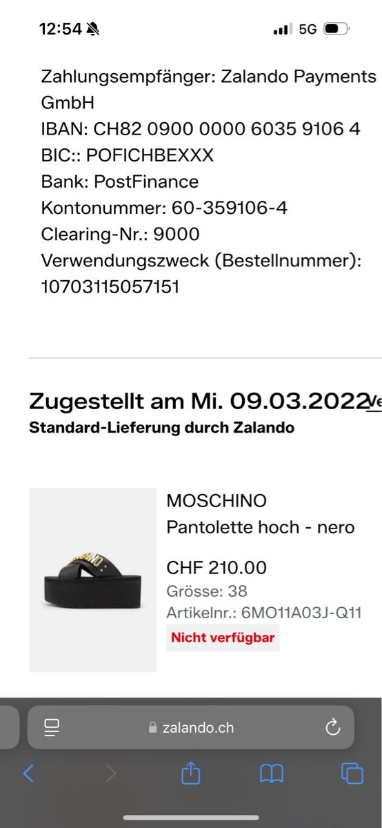 Damenschuhe: Moschino gr 38 – Gebraucht aus Münchenstein von By.gabriela.v 6