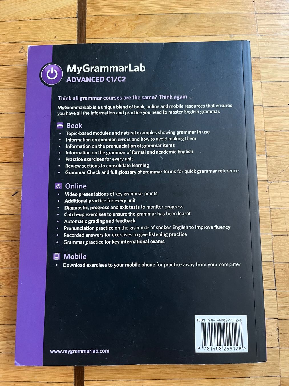Livres: MyGrammarLab ADVANCED C1/C2 Buch mit Code – Neuf (Voir description) à Winterthur par cri_s9mn 2
