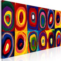 XXL Abstraktes Bild 120x40‪‪