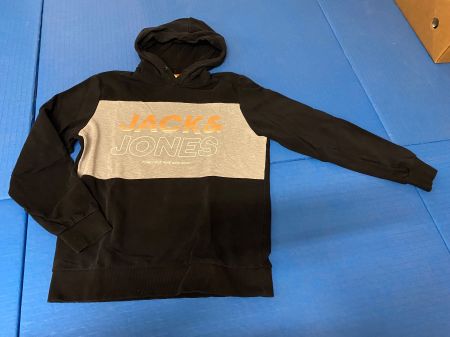 HERREN KAPUTZENPULLI SCHWARZ VON JACK & JONES GR. M