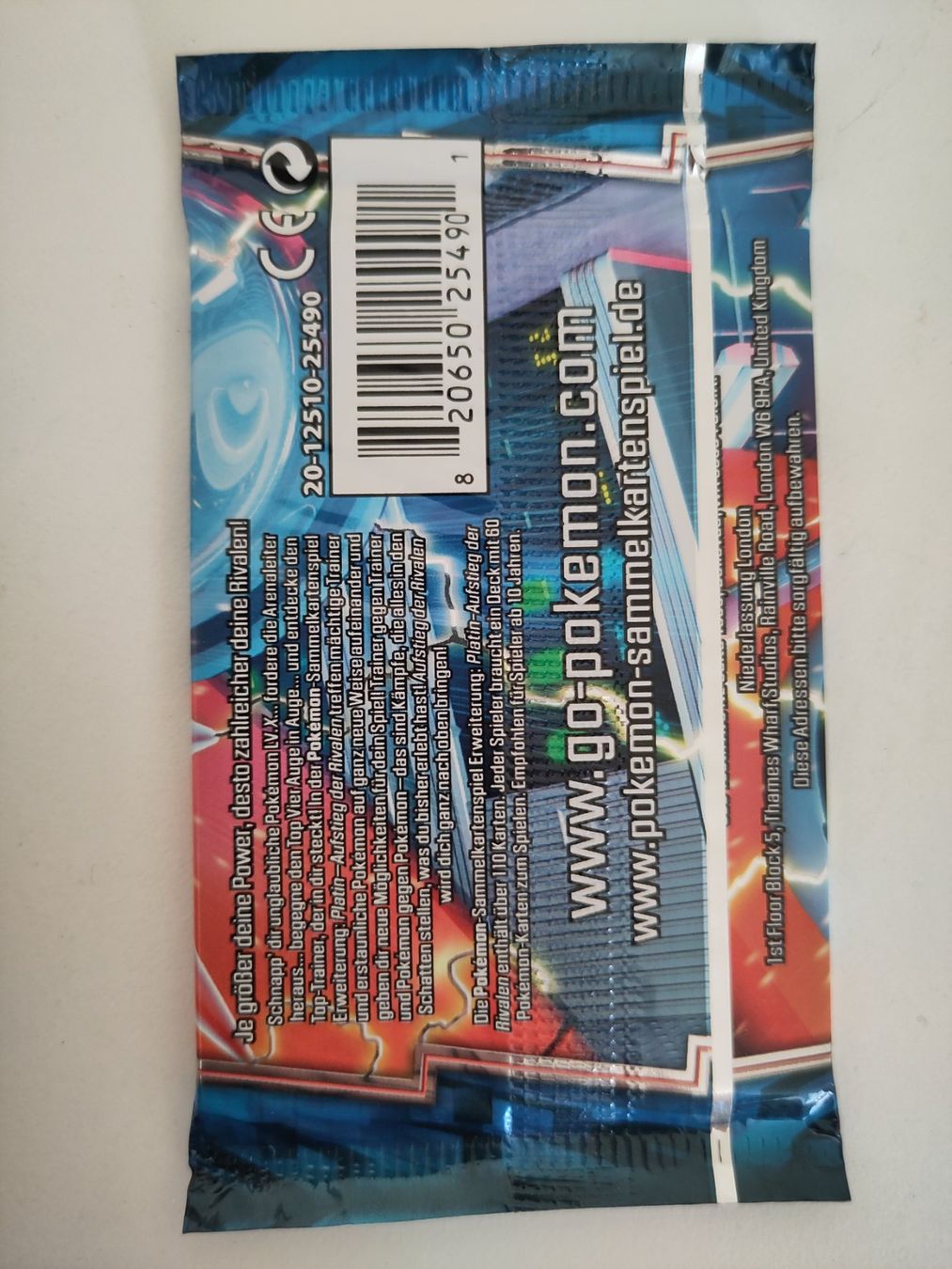 Pokémon Sammelbilder & Trading cards: pokemon karten Platin Aufstieg der Rivalen booster – Neu und originalverpackt aus Zürich von Pokemon_DP_PT 1