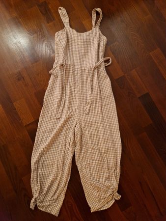 Only Jumpsuit kariert mit Gürtel Grösse M/32 neuwertig