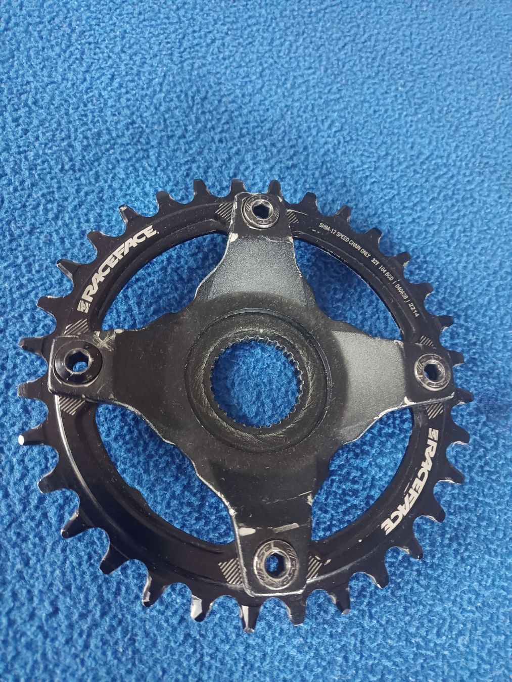 Race Face Pezzi di ricambio: Race Face Kettenblatt 32T + Spider Adapter 104BCD – Usato da Basel venduto da Mippo131 7