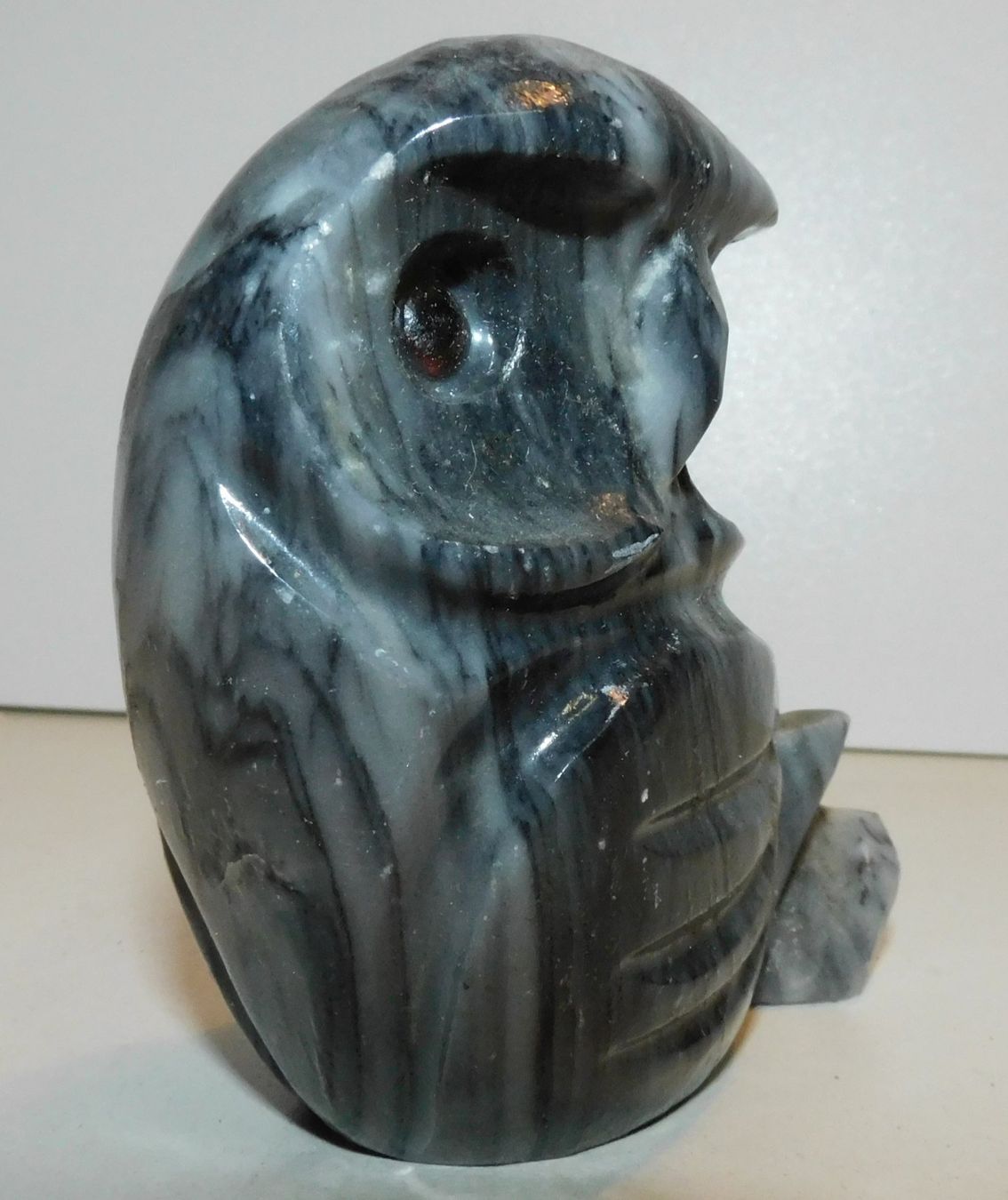 Statuette: Figur Stein - Marmorfigur Eulen Figur – Usato da Sursee venduto da 76 1