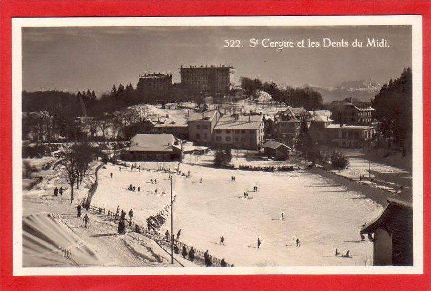 Cartoline postali: ST CERGUE EN HIVER – Usato da Grüningen venduto da Kartenlaube