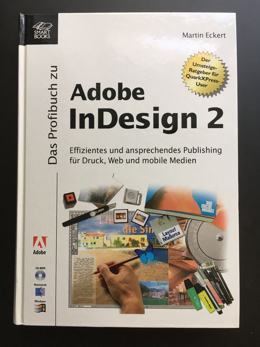 Libri: Buch: M. Eckert – Das Profibuch zu Adobe InDesign 2 (2003) – Usato da Basel venduto da loukash