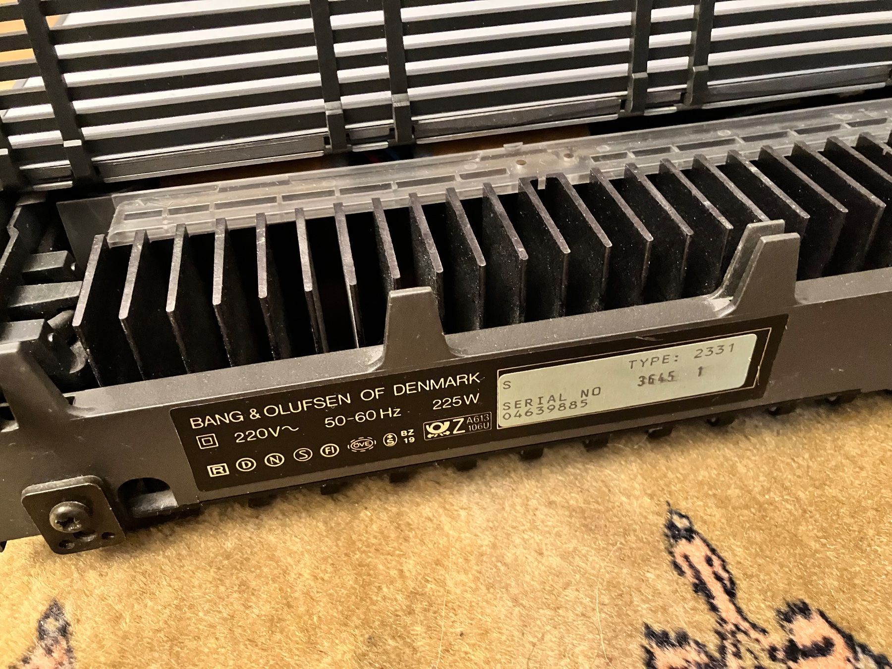 Bang & Olufsen Verstärker: B&O Beomaster 5500 – Gebraucht aus Hombrechtikon von mnims1 5