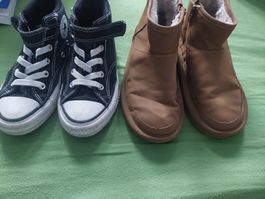 basket Converse été fille 30 et bottines