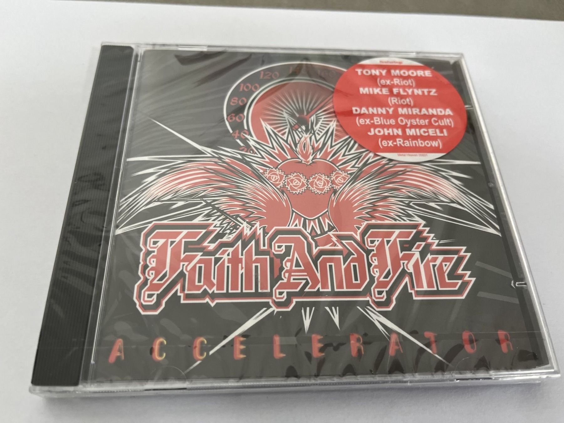 CD: FAITH AND FIRE - Accelerator – Nuovo e nell'imballaggio originale da Lohn-Ammannsegg venduto da Gladiator