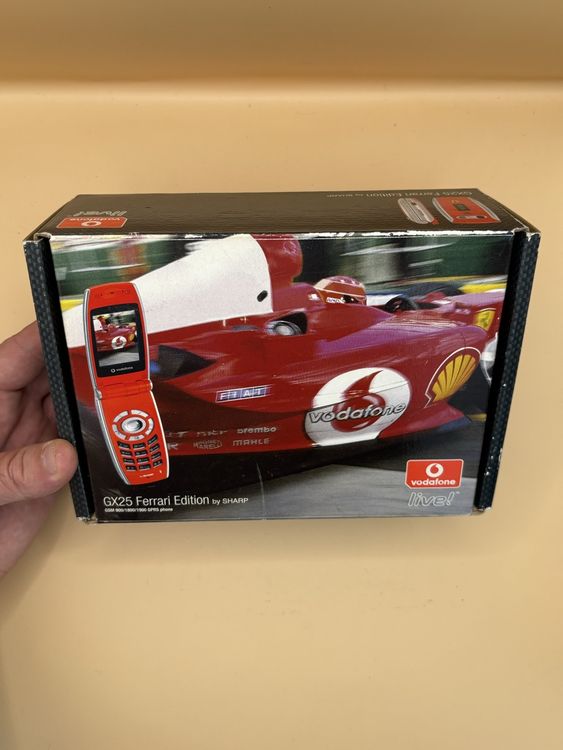 Sharp GX25 Ferrari Edition Vodafone, komplett mit Box (Gebraucht) in ...