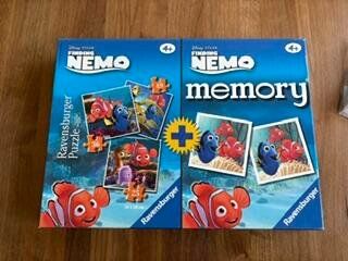 Ravensburger Puzzle: Finding Nemo 3 Puzzle und 1 Memory ab 4 Jahren – Usato da Reinach BL venduto da zurli44