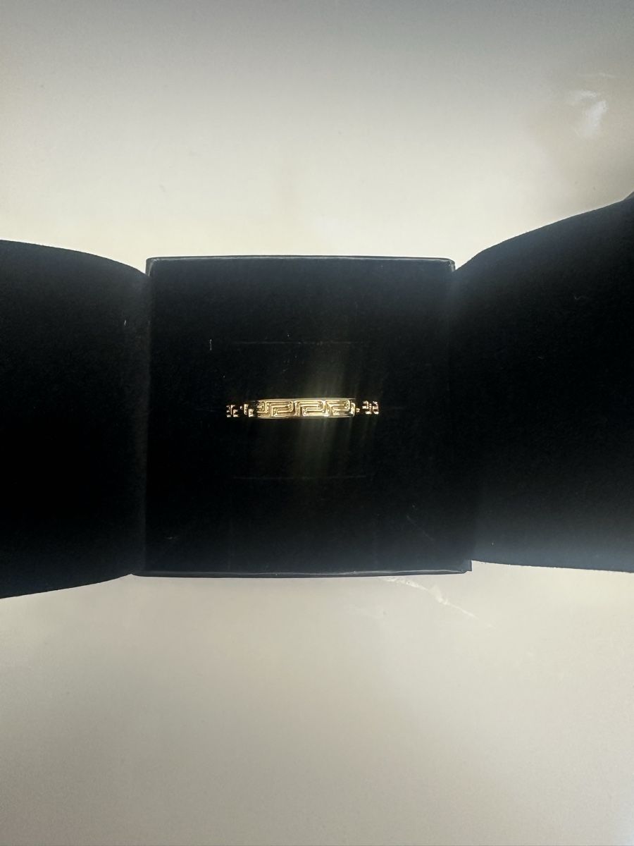 Versace Bagues: Versace Ring Messing,Goldplattiert, Neu – Neuf avec emballage d'origine à Stein AG par edi_5cqz