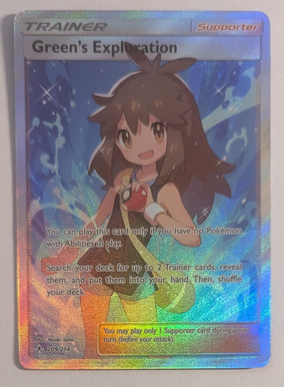 Pokémon Carte collezionabili: Green's Exploration 209/214 – Usato da Zürich venduto da printz7