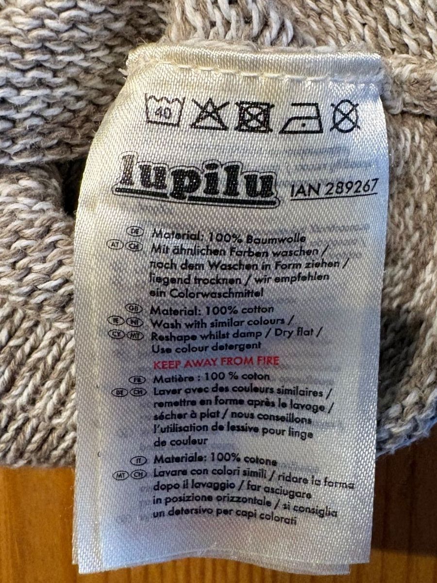 Lupilu Maglioni & Felpe: Lupilu Strickjacke mit Kapuze, Grösse 74/80 – Usato da Zollikon venduto da Xblanka 3