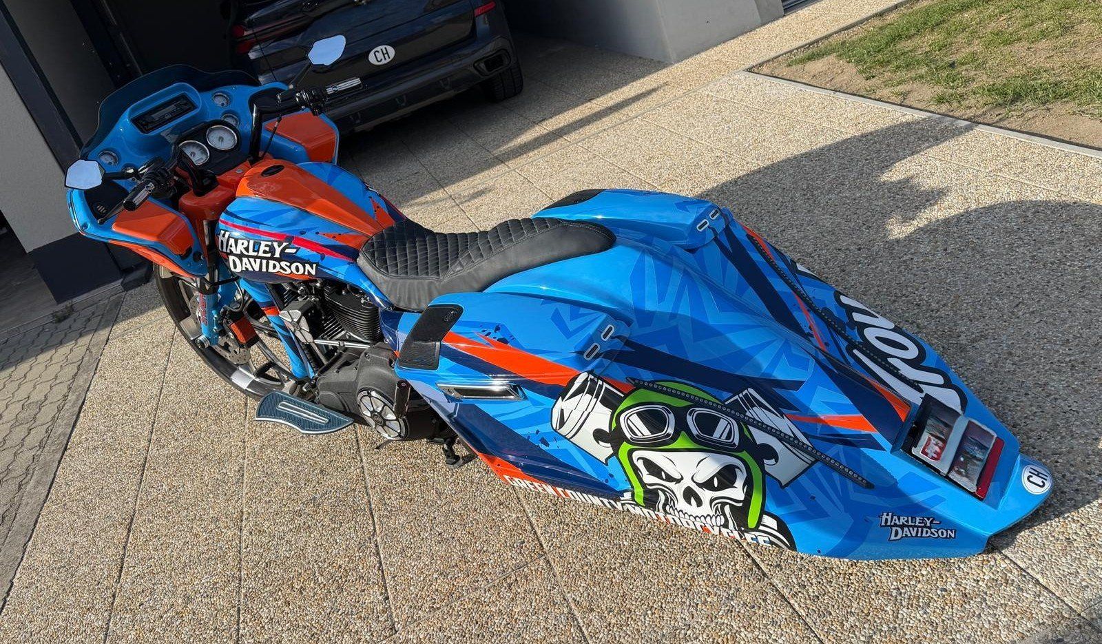 Touring: HARLEY ROAD GLIDE CUSTOM BAGGER 1800 | EINZELSTÜCK – Usato da Tennwil venduto da Dabo_d 4