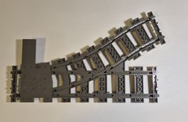 LEGO Eisenbahn Weiche rechts 9V (2859c01)