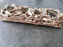 Kerzenständer aus Holz 🕯