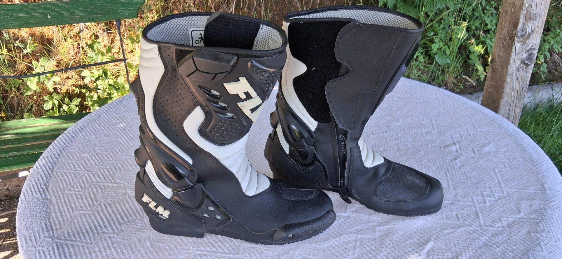 FLM Scarpe da uomo: Motorradstiefel FLM Herren – Usato da Hinterfultigen venduto da Zeisel 2