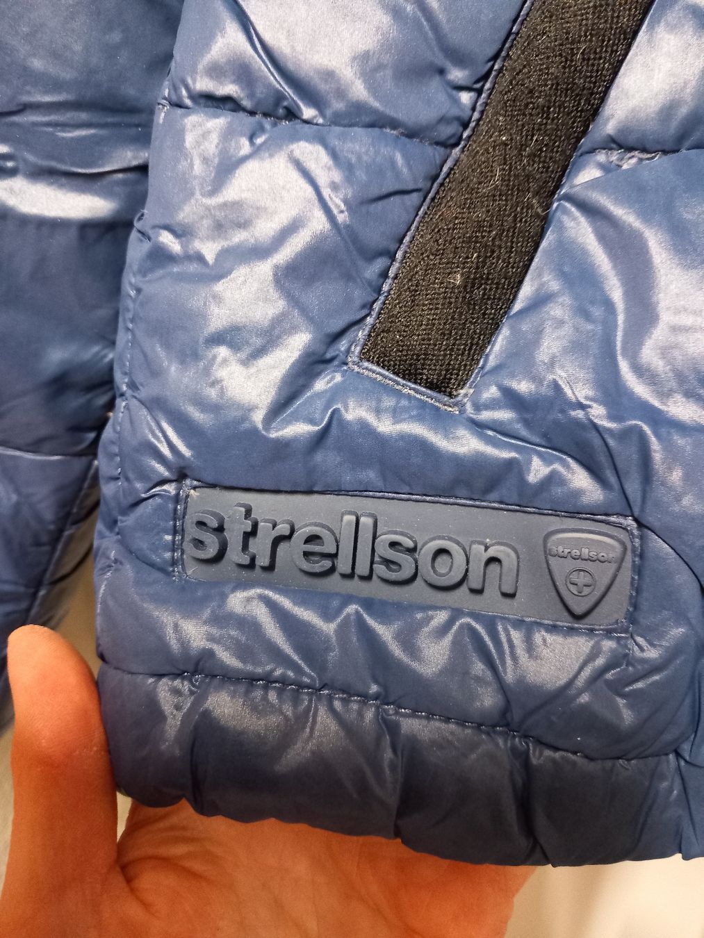 Strellson Giacche: Strellson Herren Daunenjacke Gr. 48 blau – Usato da Merligen venduto da muss_haben 3