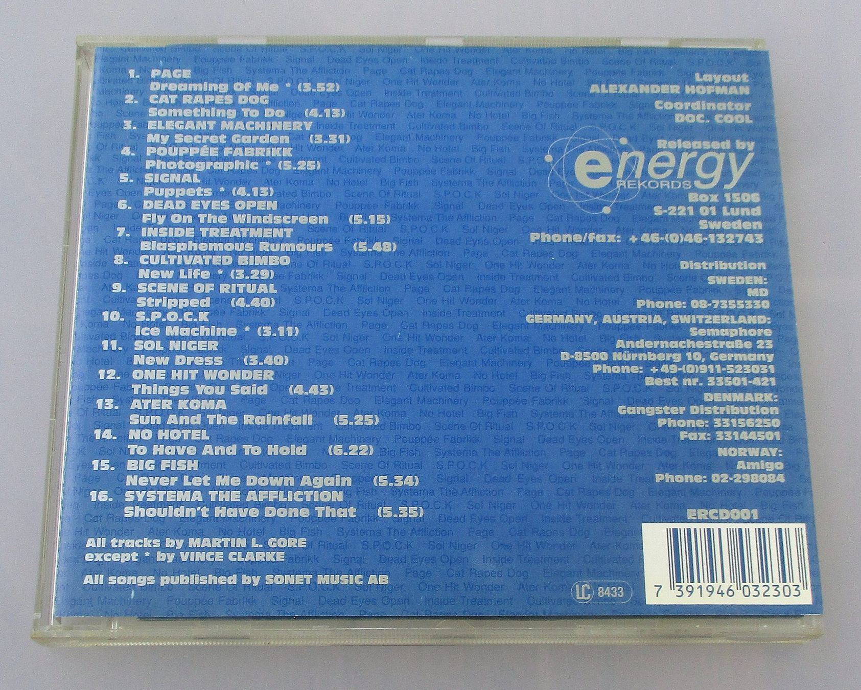 CDs: A SWEDISH TRIBUTE TO DEPECHE MODE – Gebraucht aus Wattwil von Muriel11 1