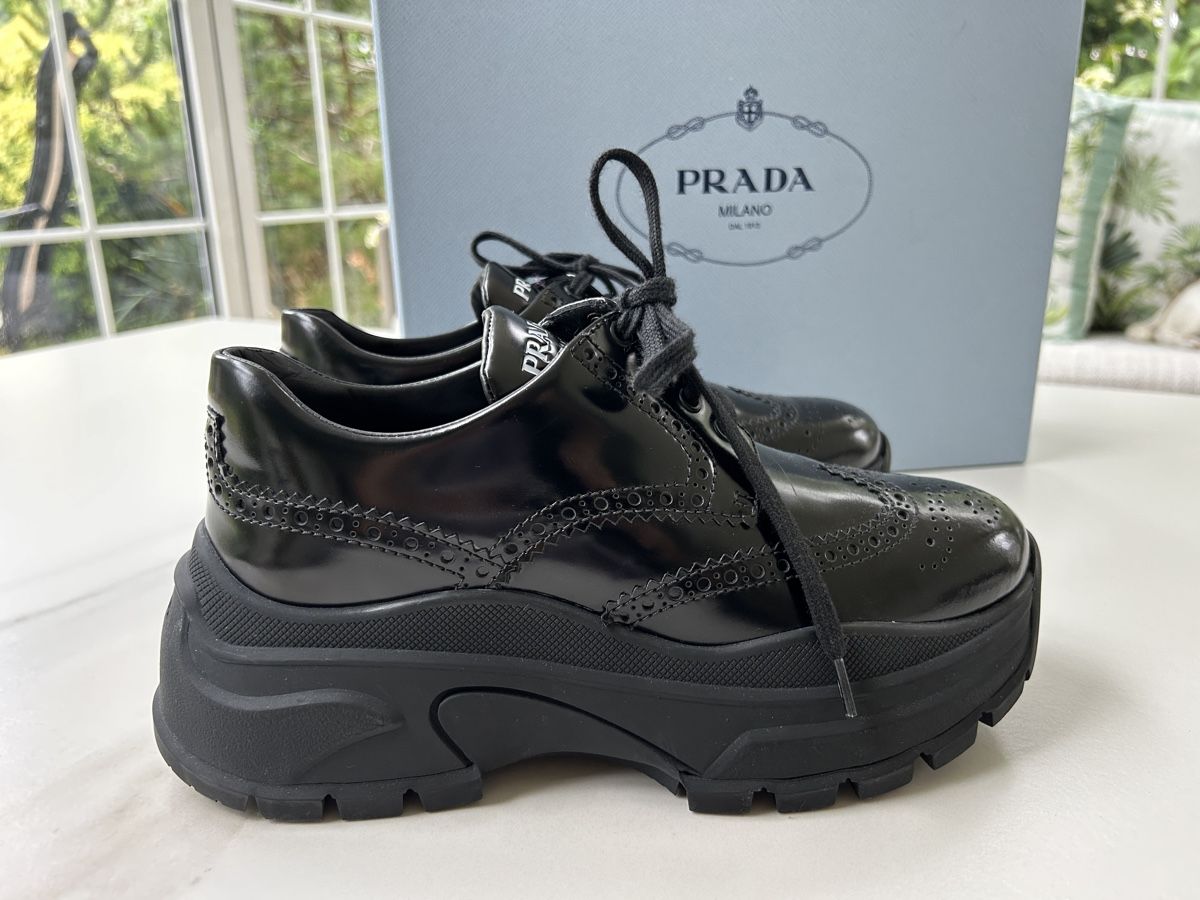 Prada Scarpe da uomo: Prada Sneakers / 38,5 – Nuovo (secondo la descrizione) da Pfeffingen venduto da Eva_GoVintage