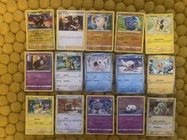 Lot de 15 cartes Pokémon