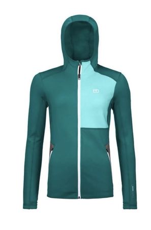 Ortovox Fleece Hoody W Gr M Pacific Green - NP 240 CHF