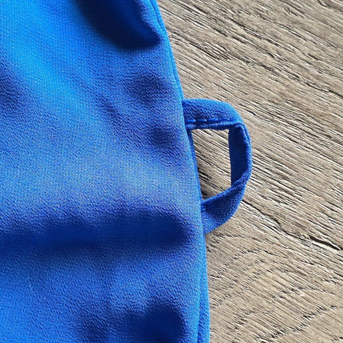 Blusen: 🐸 BLUSE / TUNIKA ROYALBLAU M – Gebraucht aus Môtier (Vully) von Frogs 7