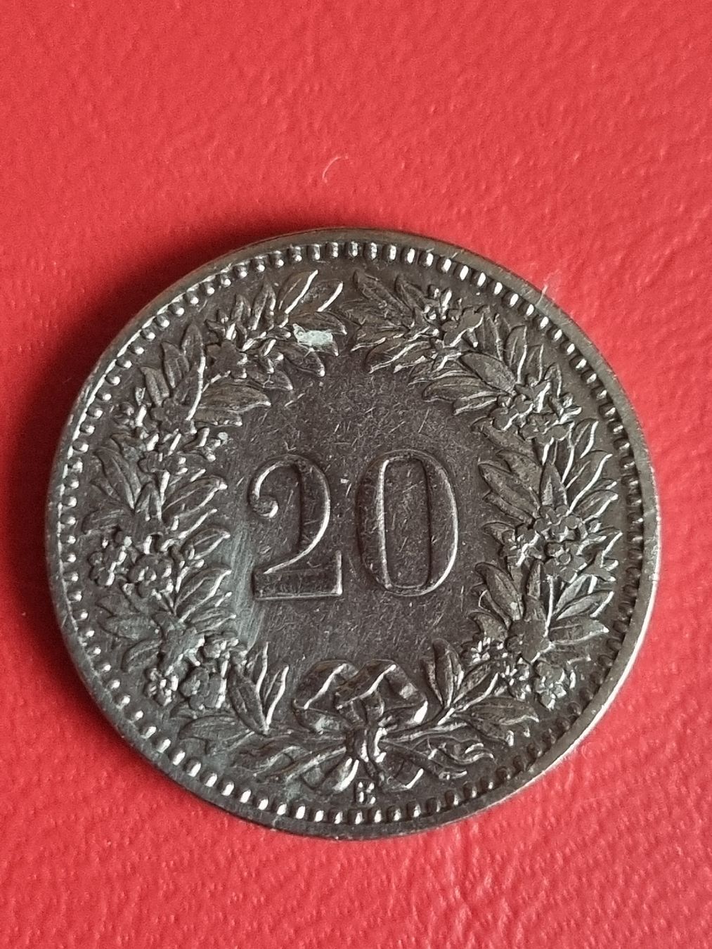 Toutes les monnaies: 20 RAPPEN SCHWEIZ - JAHR 1893 – D'occasion à Heimenschwand par rog_p7h9 1