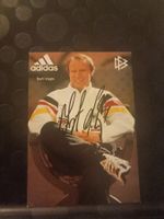 Berti Vogts - Handsignierte Autogrammkarte