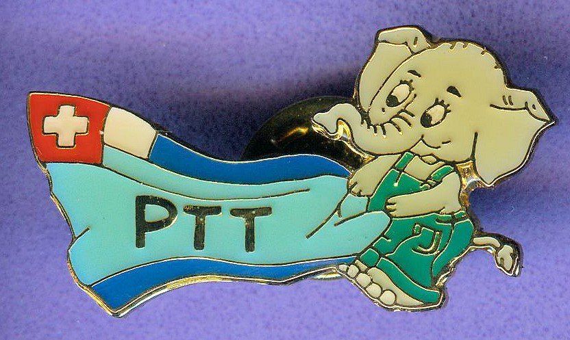 Placchette & Badge: PTT  ELEFANT – Usato da Winterthur venduto da Sammleroase