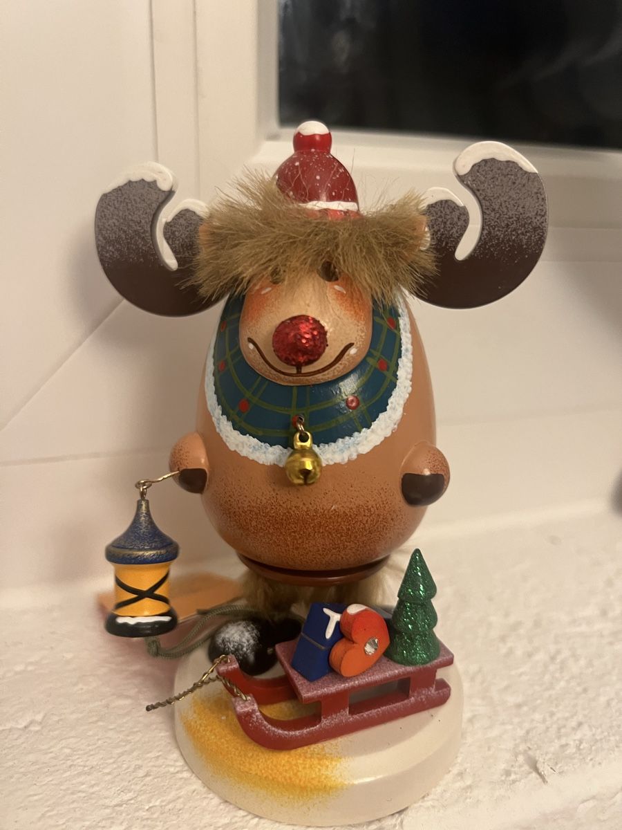 Tutte le decorazioni: Elch Räuchermann DUFTL – Nuovo (secondo la descrizione) da Seon venduto da Sunny-Schmuck78