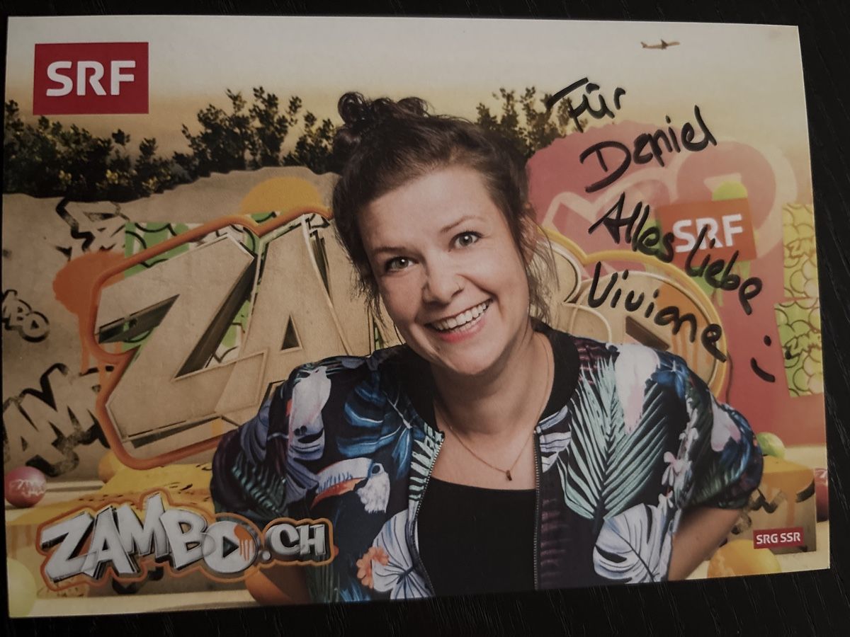 Autografi: SRF Autogrammkarte – Usato da Uetendorf venduto da hoisle