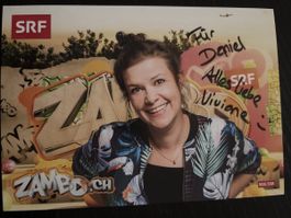 SRF Autogrammkarte
