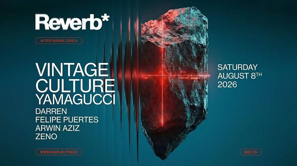 Tickets: After Party Kaufleuten REVERB  – Gebraucht aus Lausen von Jeandaluc