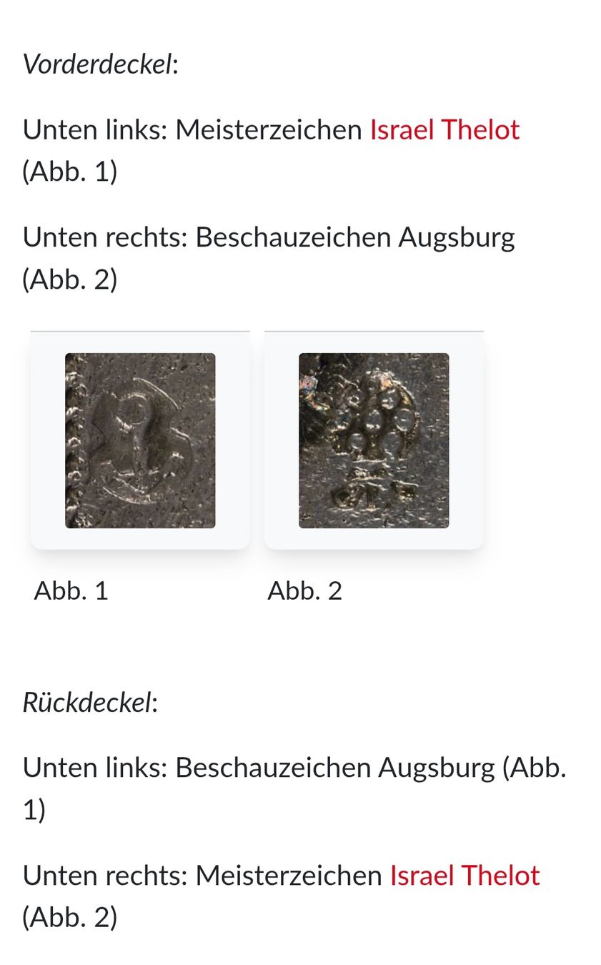 Ciotole: Barocke Augsburger Silber Weinprobierschale um 1685 – Usato da Opfikon venduto da koiliebhaber 9