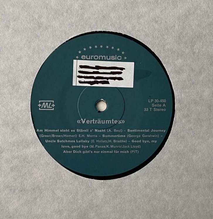 Dischi in vinile: Georges Schneider, Verträumtes – Usato da Flums venduto da Empe1 2
