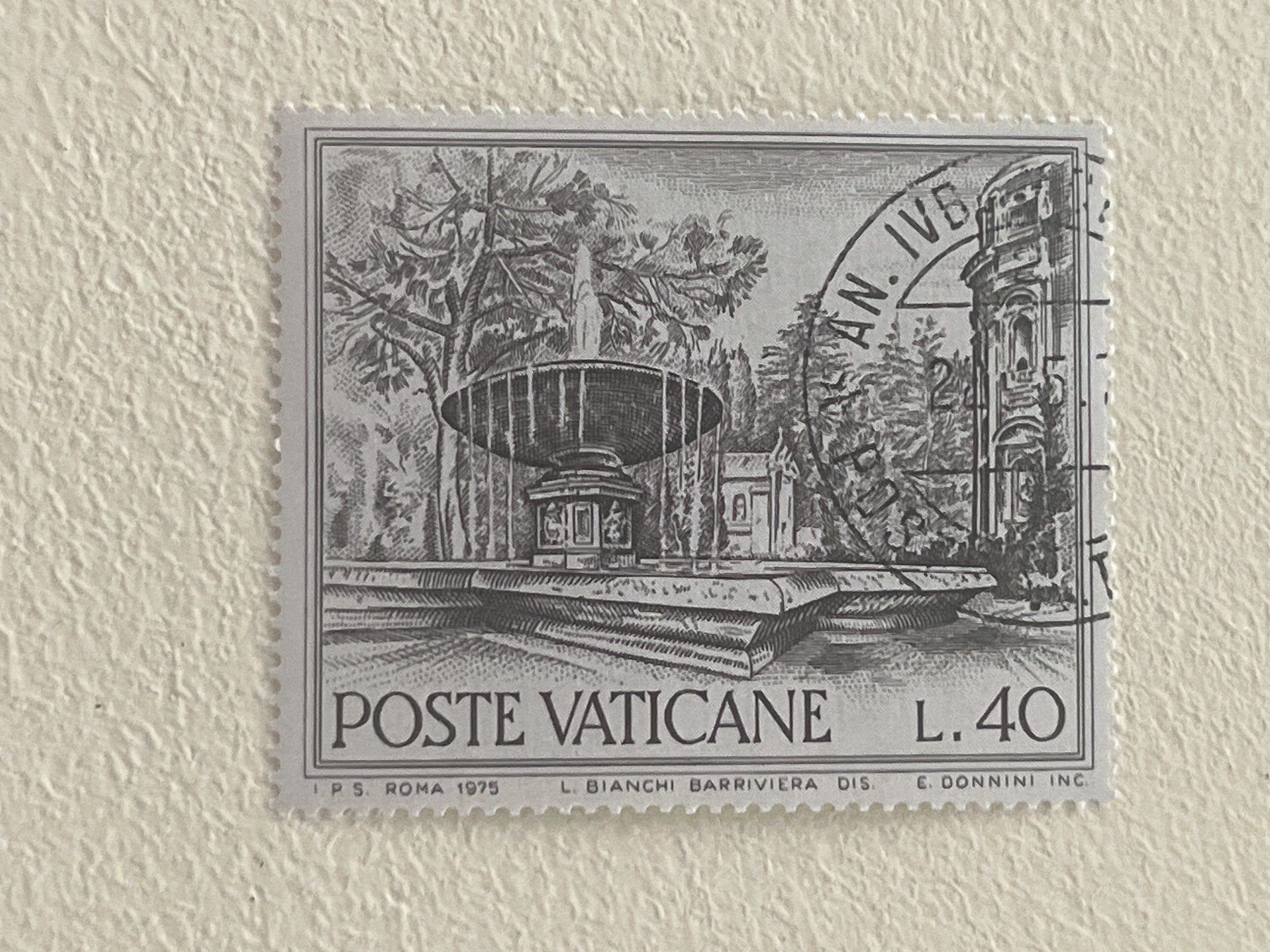Alle Briefmarken: Briefmarke: Città del Vaticano – Gebraucht aus Chiasso von AzenYa
