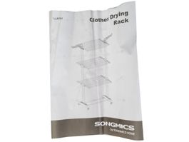 SONGMICS Wäscheständer | 1.72 x 1.26 x 0.64 m