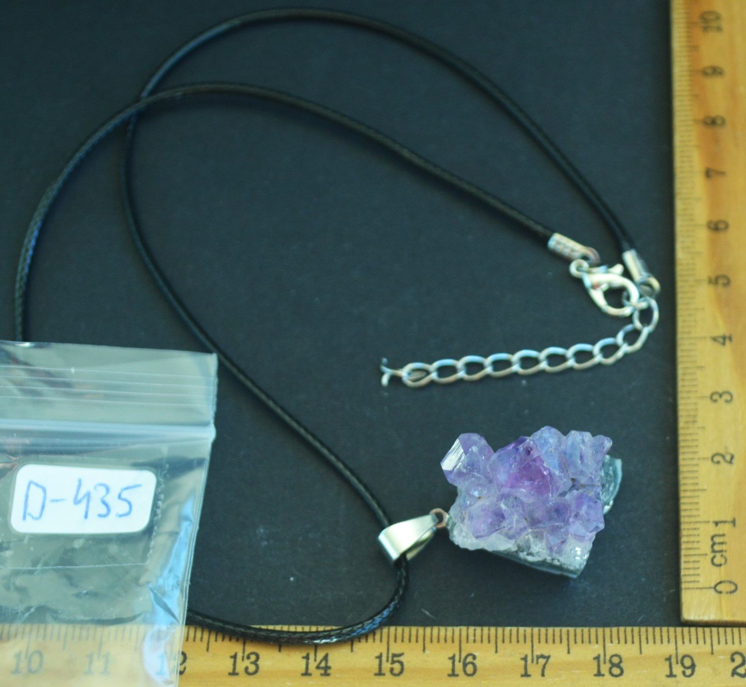 Catenine: Halskette D-435 – Amethyst Cluster – Nuovo e nell'imballaggio originale da Goldiwil (Thun) venduto da han_v5b7 6