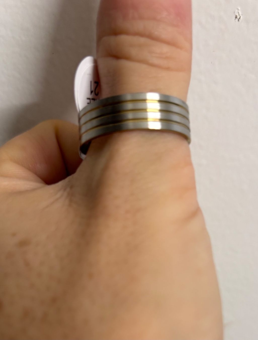 Ringe: Fingerring Grösse 21 Neu, Stainless steel – Neu und originalverpackt aus Zürich von deruja 1