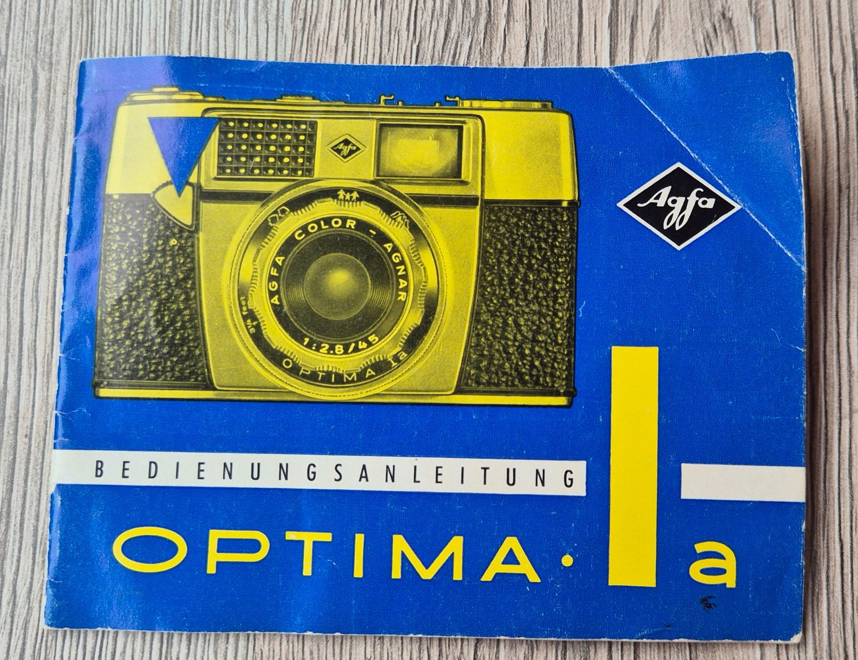 Agfa Fotocamera: Agfa Optima 1a Kamera mit Blitzaufsatz + 3 Filmen – Usato da Neerach venduto da SilliS 7