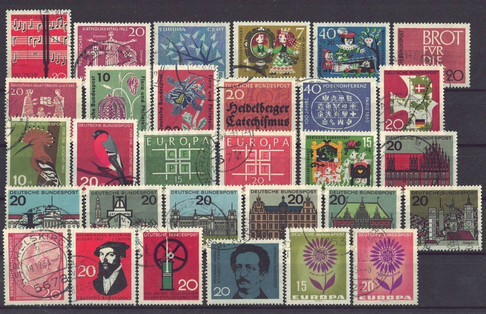 Tutti i francobolli: Bundesrepublik Deutschland 4 Scans – Usato da Courtepin venduto da ema_dy29 3