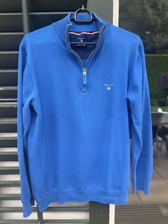 Pull GANT bleu ciel en coton - Taille M - très bon état