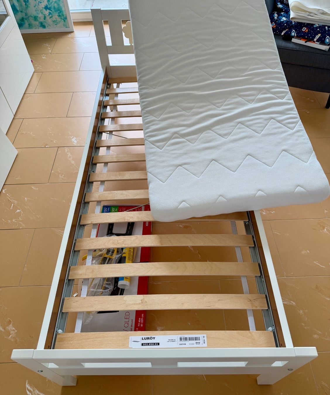 Ikea Letti: IKEA Kritter Kinderbett - 70x160cm – Usato da Höri venduto da PSMarinho 2