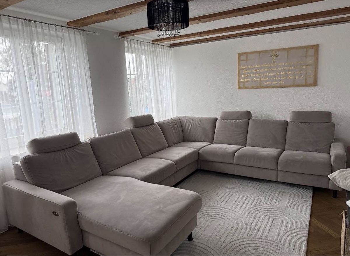 Divani: Couch/Wohnlandschaft D. Knoll motorischer Relaxfunktion – Usato da Illighausen venduto da jan_6bp2