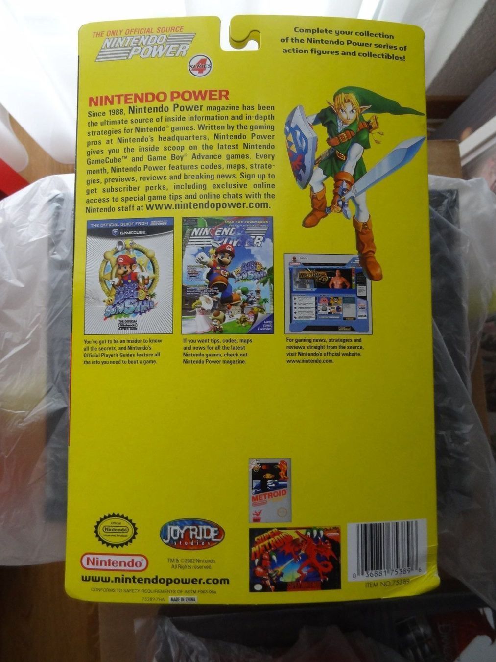 Nintendo Statuette: Nintendo Power METROID Samus Figur NEU – Nuovo e nell'imballaggio originale da Lyss venduto da Famicom 3